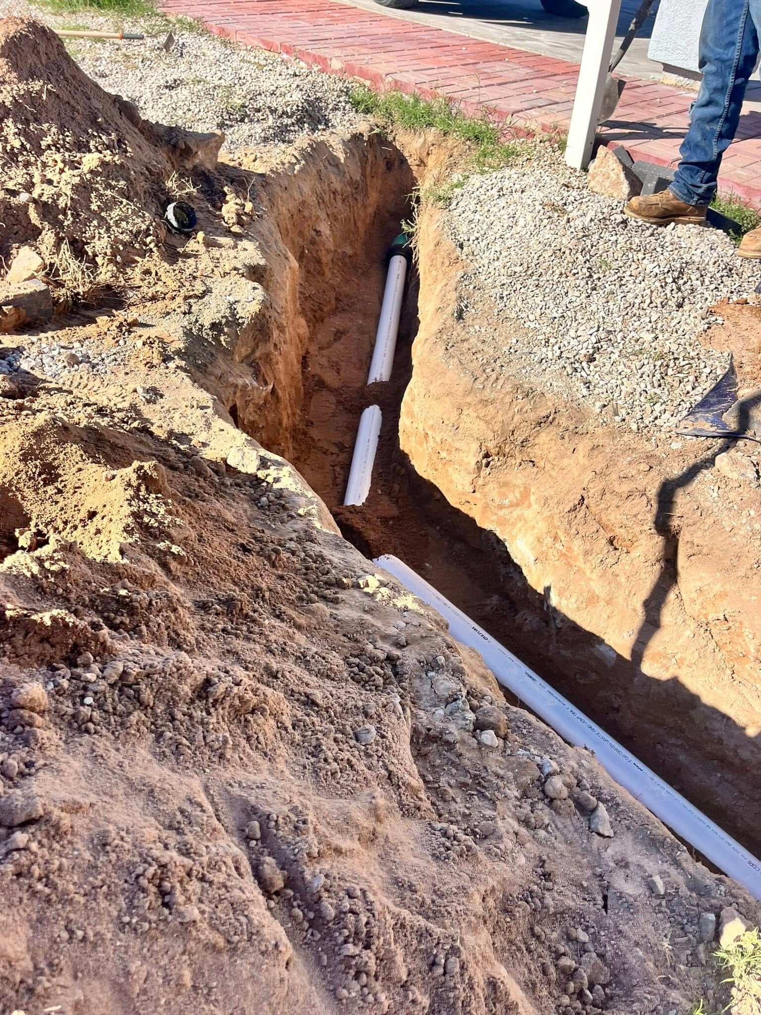 Underground sewer line repair in Yuma AZ