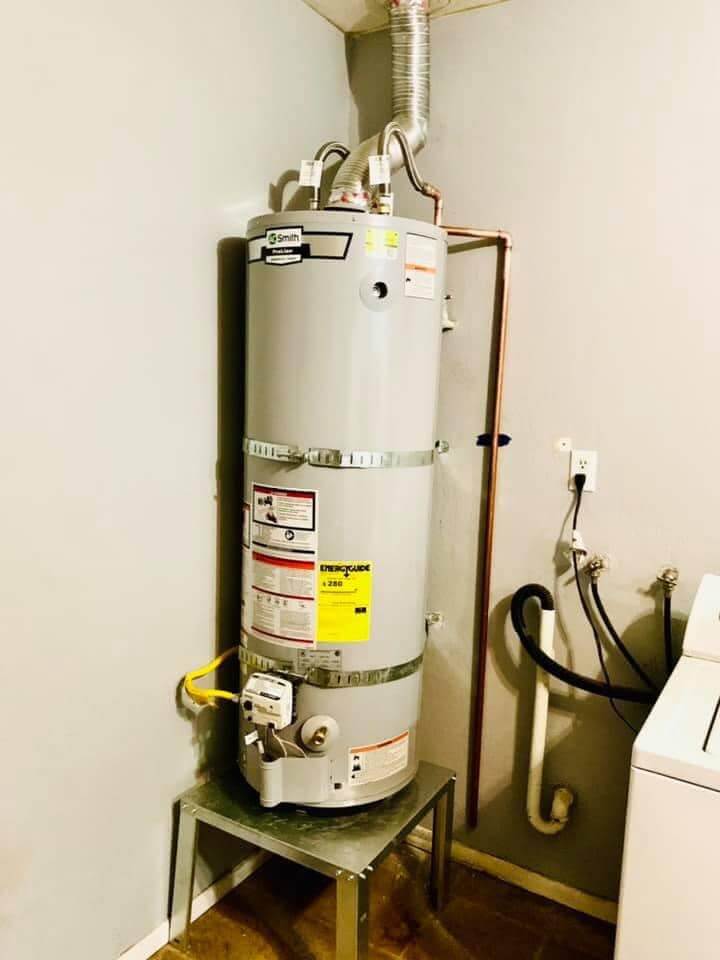 Water heater repair project in Yuma AZ