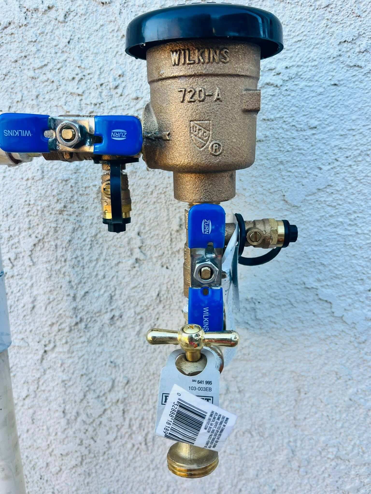 Water softener valve installation in Yuma AZ
