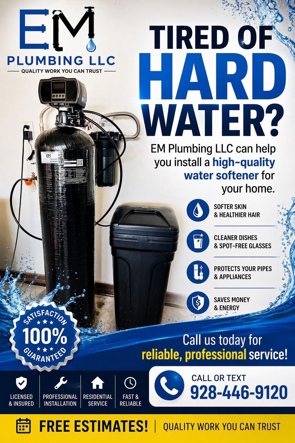 Recent plumbing work by EM Plumbing LLC